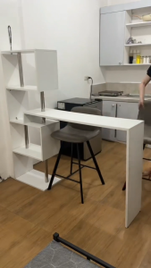 Homelife Dining Room Partition Bar Wine Cabinet Simple Dining Table Multifunctional Rack