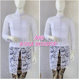 atasan kebaya brukat kebaya tunik mocca free longtorso