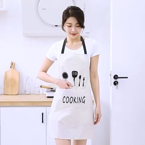 Tạp Dề Chống Thấm Có Túi Để Điện Thoại và Khăn Lau Tay