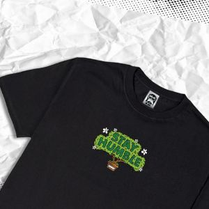 FUBAXS T-shirt / kaos hitam STAY HUMBLE