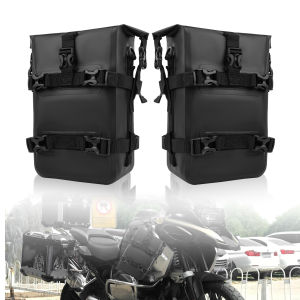 Motorcycle Bumpers Bag Waterproof Motorcycle Side Frame Bag Outdoor Bag Crash Bar Bag Universal Riding Tools Storage