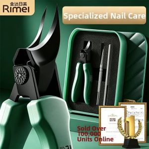 RIMEI | Advanced Nail Clippers Set Ultra Sharp Angled and Long Tip