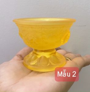 Đế đốt nến vàng ( cao 6 cm )