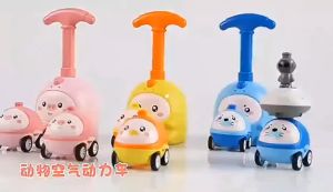 Ekana Quality Animals Balloon Launcher Power Toy with Rocket Cute Balloons Launch Tower Toy Educational Toys for Kids