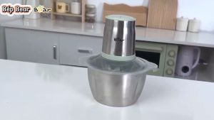 Máy Xay Thịt Bear 2L Cối Inox Xay Đa Năng Công Suất Lớn CH-4H03F Xay Thực Phẩm Xay Cua - Hàng Chính Hãng