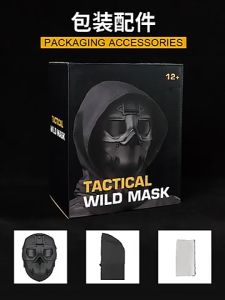 Tactical Balaclava Full Face Mask With Headgear Night Vision Adapter Base Outdoor Paintball Hunting CS Airsoft Dual Mode Protection Mask