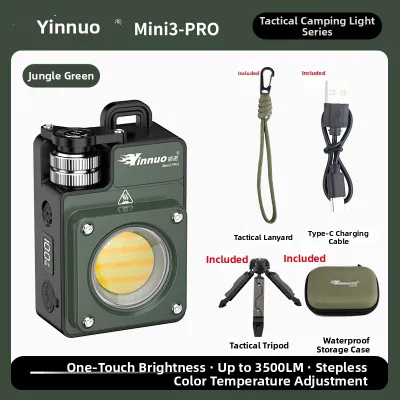 YINNUO | Long Lasting Bright Multifunctional Tactical Camping Light