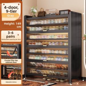 Dustproof Large Capacity Shoe Cabinet Steel