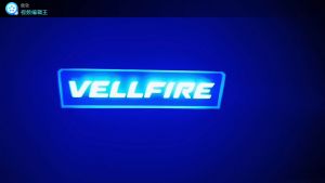 2 X TOYOTA Projection Welcome Light Car Door LED LogoVELLFIRE Z1) (BLUE LED)