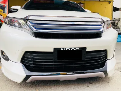 Toyota harrier xu60 2015 2016 2017 2018 modellista modelista front grill grille sarung led bodykit body kit