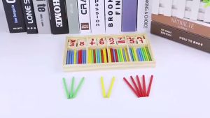 Bộ que tính học toán cho bé giúp bé học làm quen với phép tính cơ bản