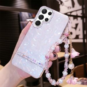 Ốp Lưng Điện Thoại Bằng Silicon Mềm Sang Trọng Chống Rơi Cho Samsung S22 S23 S21 S20 A54 A14 A34 A32 A12 Ultra Light Luxury