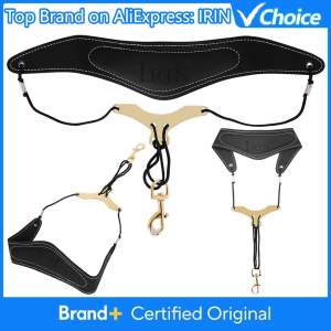IRIN | IRIN Saxophone Neck Strap Belt Tenor Soprano Alto Sax Universal Shoulder Strap Adjustable Soft Protection Leather Neck Straps