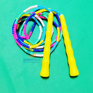 Speed Jump Rope Fitness Training Bamboo Node Soft Bead Competition Sports Primary And Secondary School Childrens Exercise