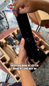 Hafele Khóa Điện Tử DL7100 912.05.498 – Cửa Gỗ – Màu Đen – Thiết Kế Gọn Đẹp Độ Bền Cao Chính Hãng - STM