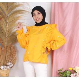BLOUSE WANITA / ATASAN WANITA ED BAHAN KATUN