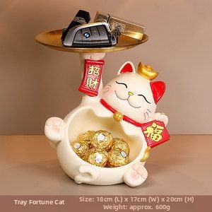 FENGHONGTAO | Key Organizer Ornament Tray Decor