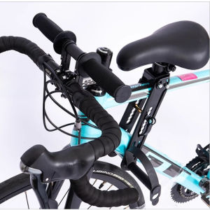 Bicycle Universal Adjustable Seat Child Saddle Front Frame Safety Handlebar Quick Release Parent-child Car Riding Accessories