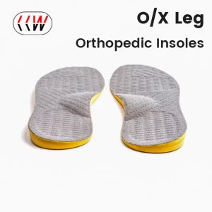CCW 1 Pair O/X Leg Orthopedic Insoles Correction Shoe Inserts For Foot Alignment Knock Knee Pain Bow Legs Valgus Varus Feet Care