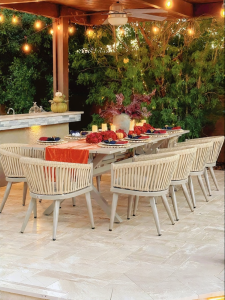 PURPLELEAF | Outdoor Waterproof Table and Chair Set