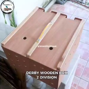 Derby Wooden Box Kulungan ng Manok SINGLE|DOUBLE