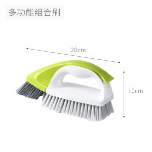 Bathroom Floor Brush Hard Bristle Toilet Cleaning Tool Tile Gap Cleaner Wall Scrubber Durable Household Cleaning Equipment