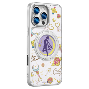 Asina | Magnetic Stand Case Full Leather Protection for iPhone 18