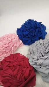 Muslim Hijab Turban Arabic Head Scarf Flower Women Chemo Cap Cotton Bandana