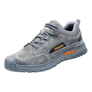 CHIJIU | Mens Lightweight Soft Soled Anti-Smash Anti-Puncture Breathable Deodorant Safety Shoes