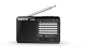 XHDATA | XHDATA D-368/ D-328 Portable Radio FM1-2/AM/SW 12 Band MP3 Player Bluetooth/TF Card With Headphone Jack For elder Easy Use