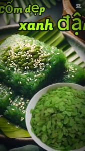 500G_ CỐM DẸP XANH ĐẬM ĐẶC SẢN HÀ NỘI