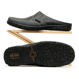 Sepatu Sendal Pria Kulit Asli Sepatu Sandal Bustong Pointed Toe TP912 Original