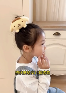 Getah Rambut Cute Hair Tie Cute Cartoon Elastic Hair Band Rope Hair Accessories Girl  Kuromi Melody