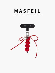 MASFEIL | Velvet Heart Pearls Decorative Rope for Accessories