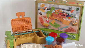 Play Doh Set Color Clay Toy Pretend Play Set Toys Bbq Chicken Fish Vegetable Permainan Masak Plasticine Slime Kit