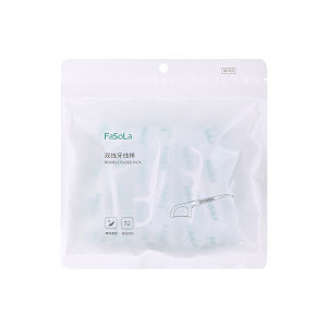 FaSoLa | Individual Wrapped Disposable Portable Dental Floss Picks 50 pcs