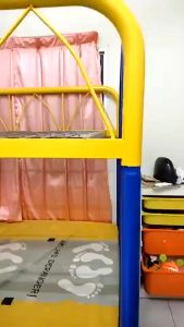 🇲🇾 🔥Hot Selling🔥 3V Super Strong 5ft + 5ft Double Queen Size Bunk Bed Double Decker Bed Frame