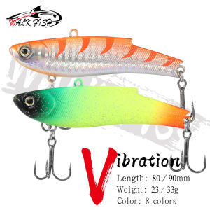 WALK Fish 23g 33g Vibration Fishing Lure Long Casting Rattlin Iscas Wobbler Plastic VIB Artificial Hard Bait Sea Fishing Trout