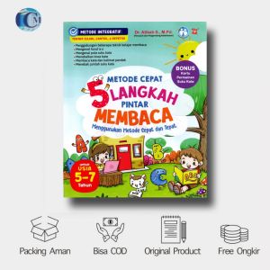 Metode Cepat 5 Langkah Pintar Membaca Untuk Anak - Wahyu Media (Full Warna)