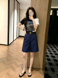 Shalldoer | Fashion Casual Print T-Shirt and Shorts Set