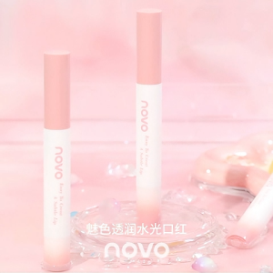 LOCAL SHIPPING NOVO Water Gloss Lipstick Hydrating Mirror Finish Non-Sticky Long-Lasting