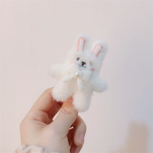Kẹp Tóc Thỏ Dễ Thương Kẹp Tóc Lông Cừu Mùa Thu Đông Kẹp Tóc Lông Vũ Kẹp Tóc Cho Bé Gái Phụ Kiện Tóc Dễ Thương Đa Năng