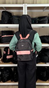 Peonia PNA JOANA Water Resistant Ransel Tas Selempang Wanita Punggung Cewek Kantor Kerja Sekolah Kuliah Outdoor Trendy Fashion Style Travel Casual Backpack Anak Remaja Perempuan Bag