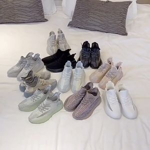 YoungShoes รองเท้าสตรีทันสมัย ​​รองเท้ากีฬาทอฟลายระบายอากาศ คู่รักนักเรียนสุดอินเทรนด์ รองเท้าลำลองอเนกประสงค์