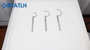Three Types Wire Passers Phalanx Wire Guider Tools Orthopedic Instrument Stainless Steel