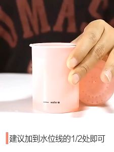 1X Dụng cụ làm sạch khuôn mặt thời trang Sữa rửa mặt Máy tạo bọt cốc gia đình