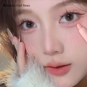 【Jealous Girl】Matte Lying Silkworm Pencil Double Head Liquid Contour Liner Highlighter Pen Eye Brightening Shadow Cosmetic Beauty Makeup Stick