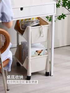 ชั้นวางอเนกประสงค์ล้อเข็น 3ชั้นและ4ชั้น พร้อมล้อเลื่อน+ที่จับ ความจุเยอะ สามารถจัดเก็บแบบหลายชั้น