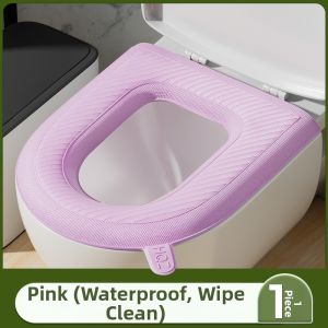 KEKESHANGJIA | Waterproof Toilet Seat Cover for All Seasons