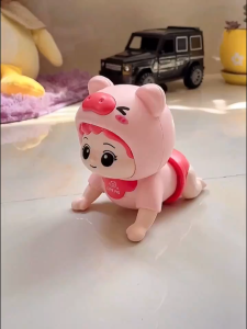 Baby Electric Crawling Guide Toys Music Accompaniment Baby Learns To Crawl Toys With Musical And Light Montessori